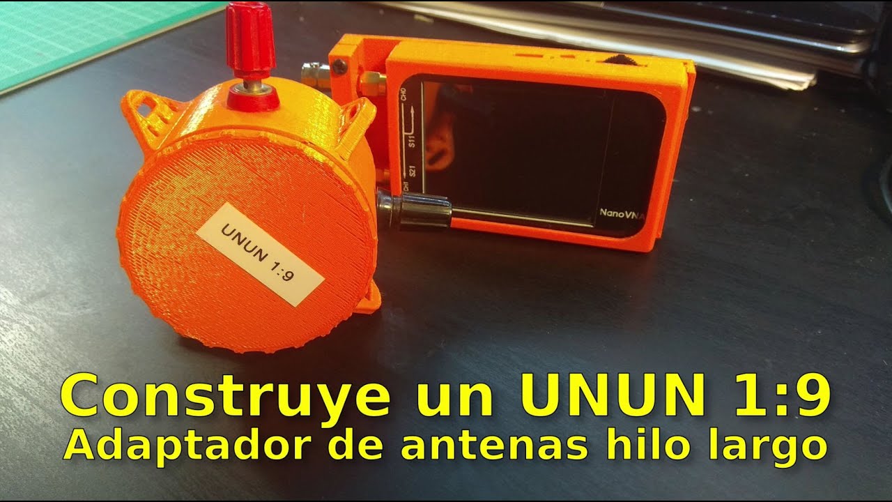 009 - Construye un UNUN 1:9 para antenas de hilo