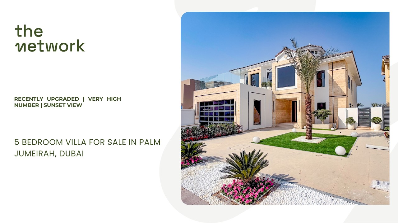 5 Bedroom Villa for sale in Palm Jumeirah