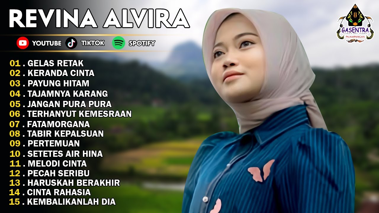 GELAS RETAK - KERANDA CINTA - REVINA ALVIRA - DANGDUT KLASIK - GASENTRA TERBARU 2025