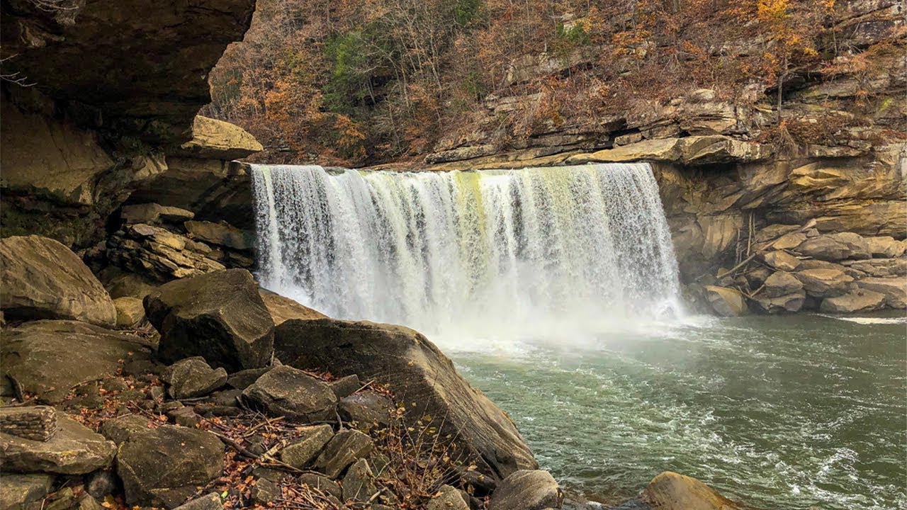 #OptOutside at Cumberland Falls State Resort Park