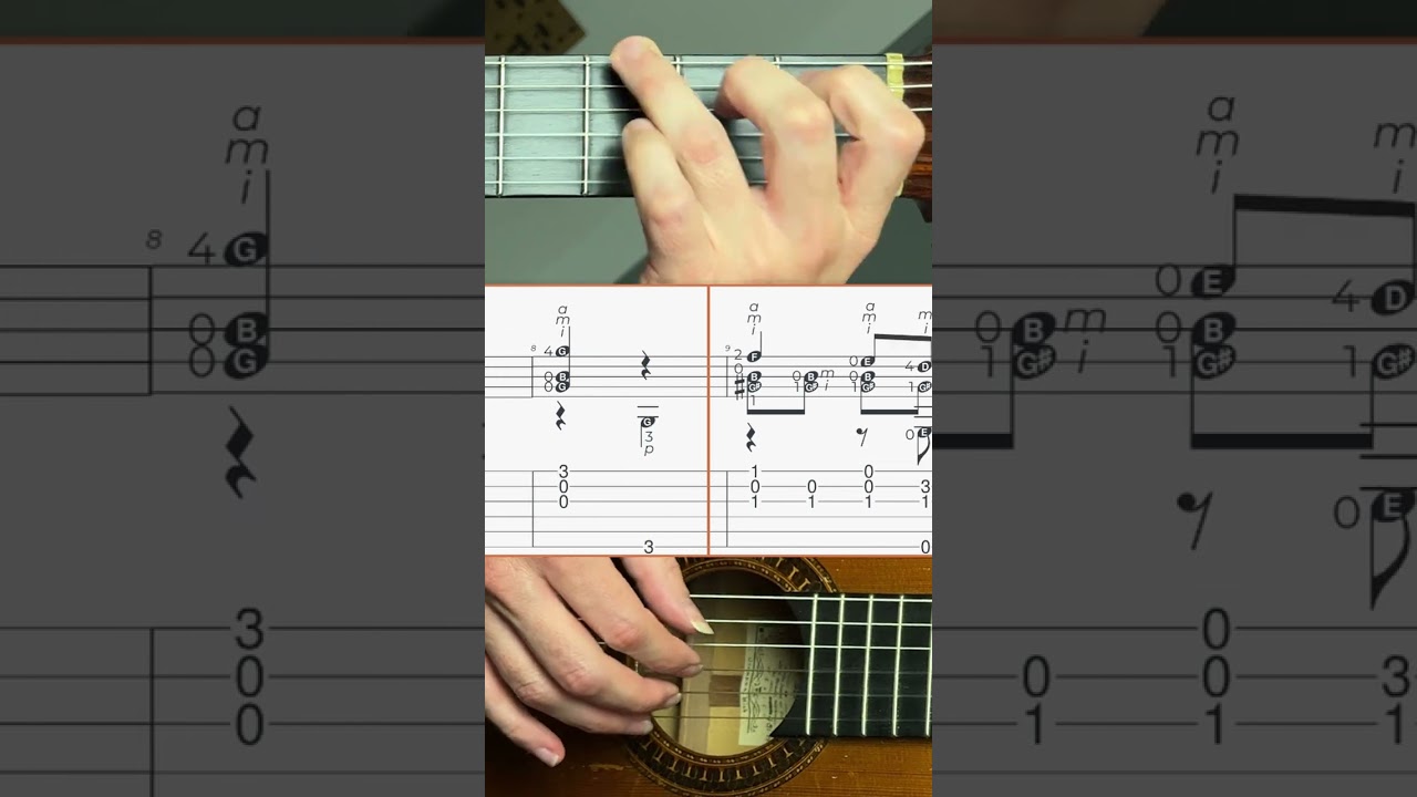 Lesson 69   from Sagreras' Lessons Book 1 #tutorial #classicalguitar  #fingerstyleguitar