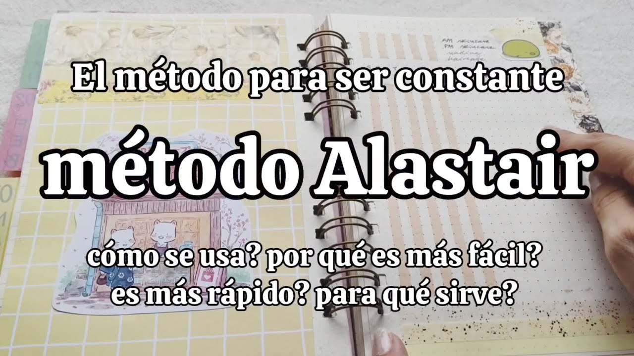 Así uso mi bullet journal TODOS LOS DÍAS: claves y maneras de usar el método Alastair | 100% real