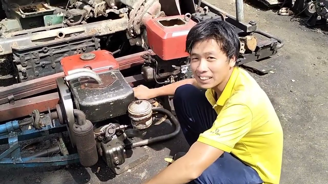 sửa máy yanmar NT70 bẻ cò ko biết có chạy ko kỹ thuật về tầm nổ là rất quan trọng đối với động cơ 