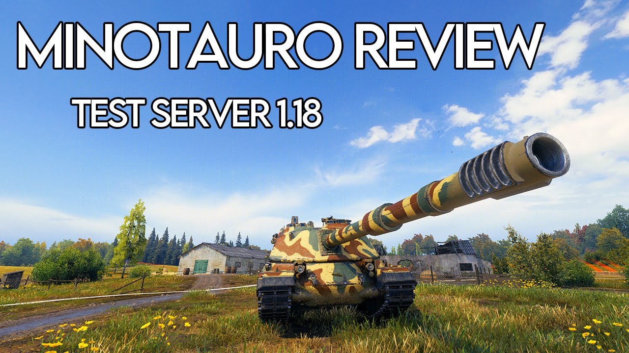 World of Tanks   Minotauro  Tier 10 Italian Tank Destroyer