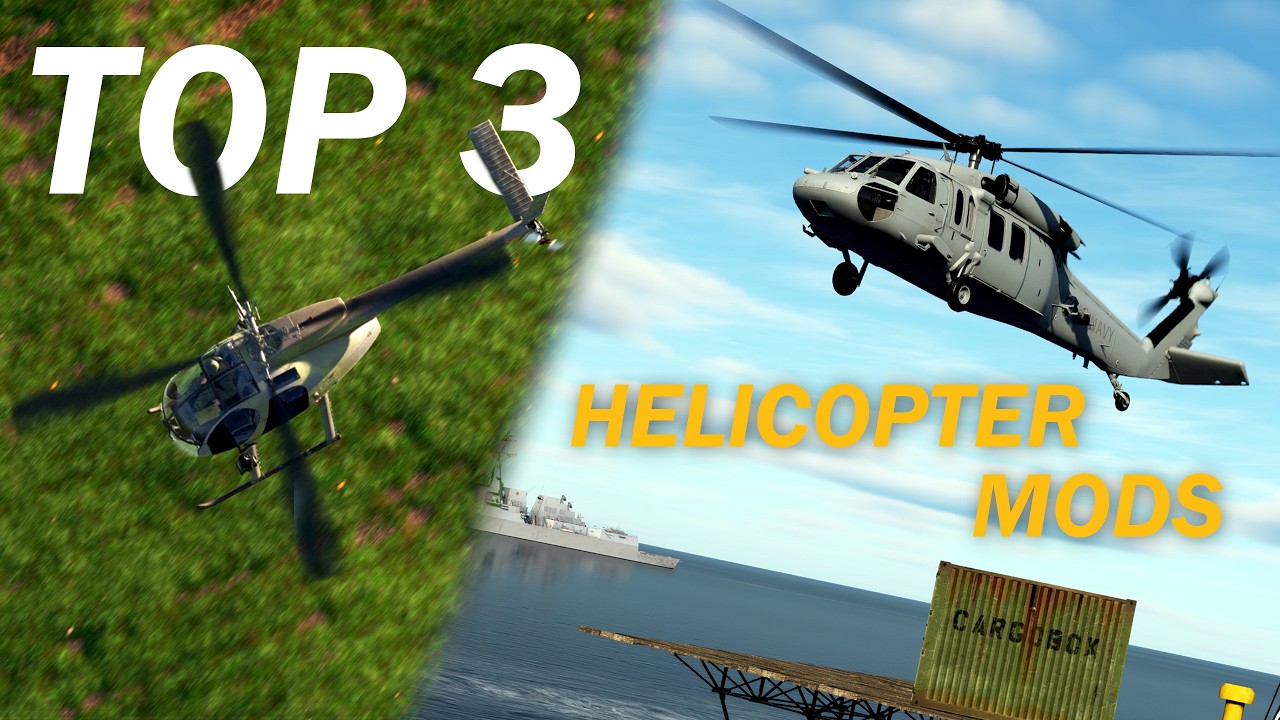 The Best FREE Helicopter Mods for DCS World