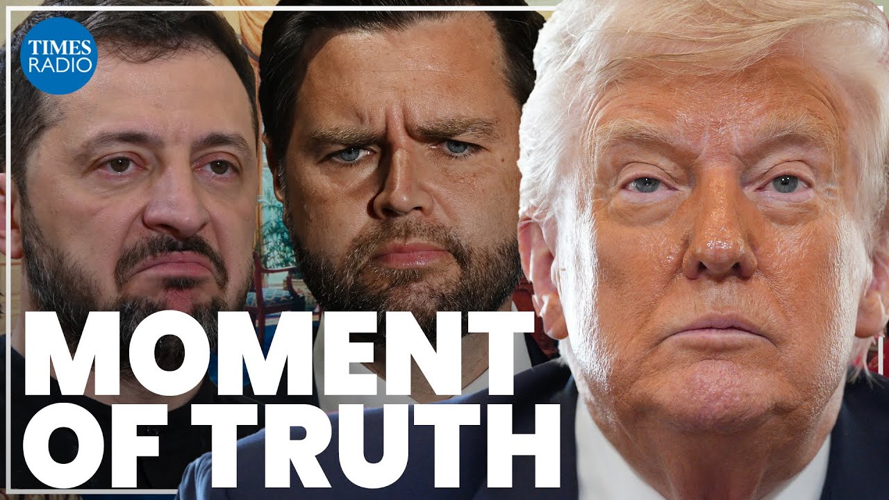 ‘Moment of truth’ for Trump & Zelensky as JD Vance told to keep his distance | Robert Kelly