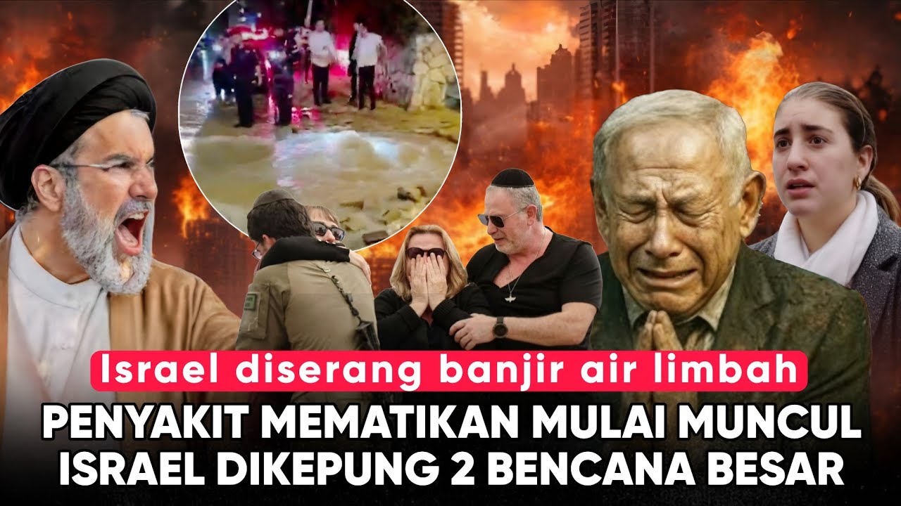 Penyakit Aneh Warga Israel Bermunculan, Israel Dikepung Bencana&rdquo; 2 Kekuatan Alam Hancurkan Israel