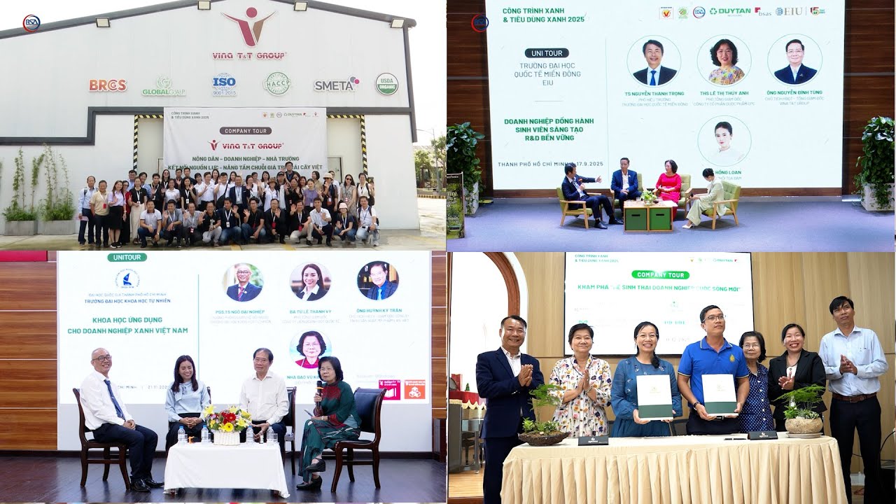 Company Tour & Uni Tour 2025: Kết nối R&D, giải bài toán xanh bằng khoa học, công nghệ