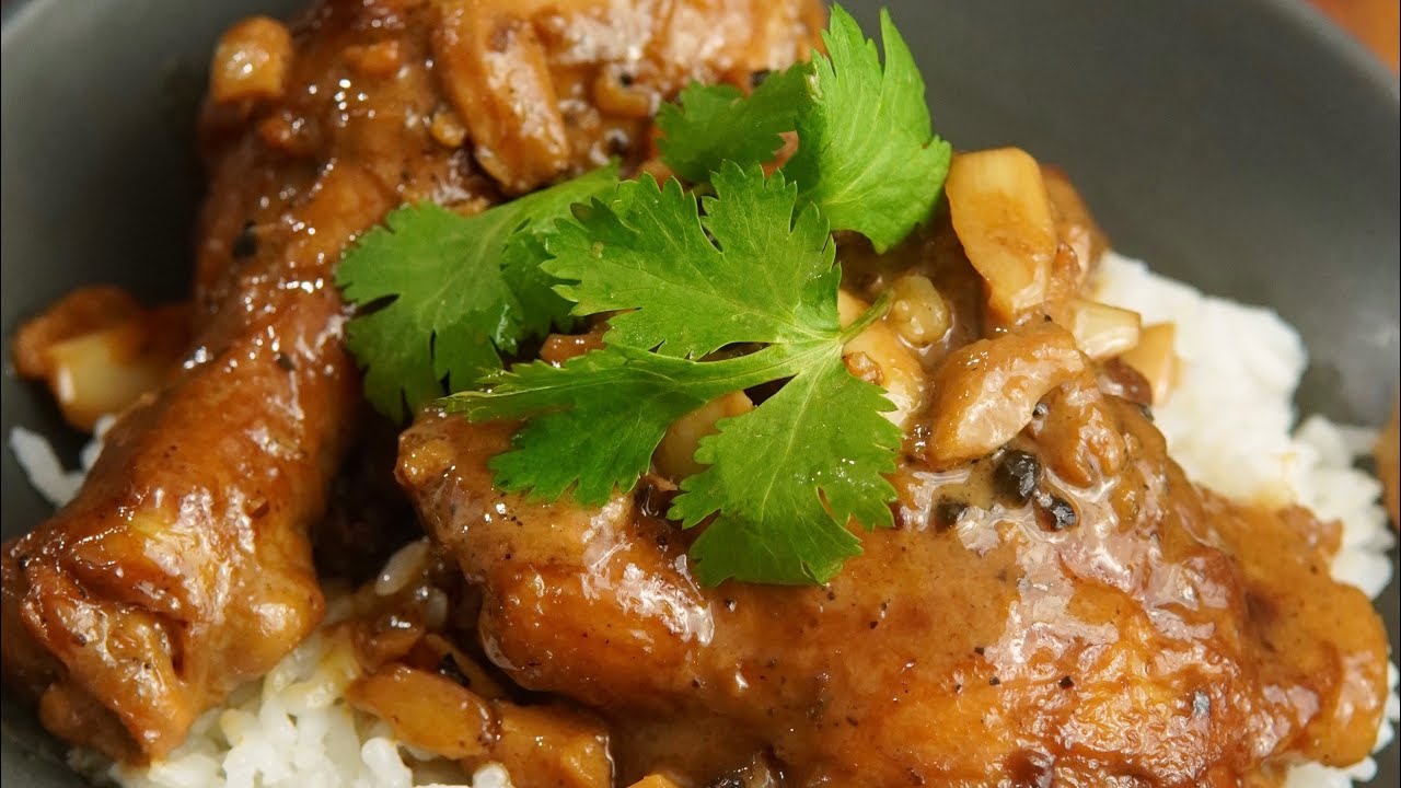 Chicken Adobo with Coconut Milk