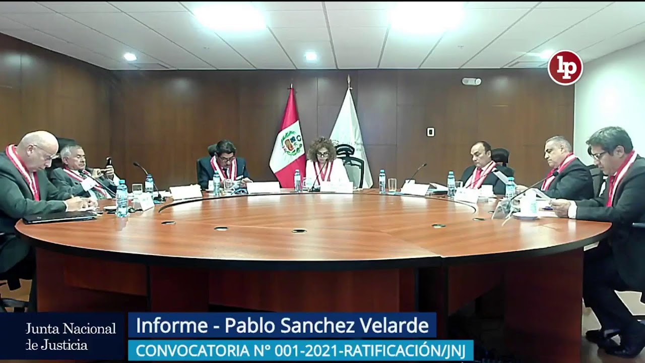 JNJ evalúa ratificación de Pablo Sánchez