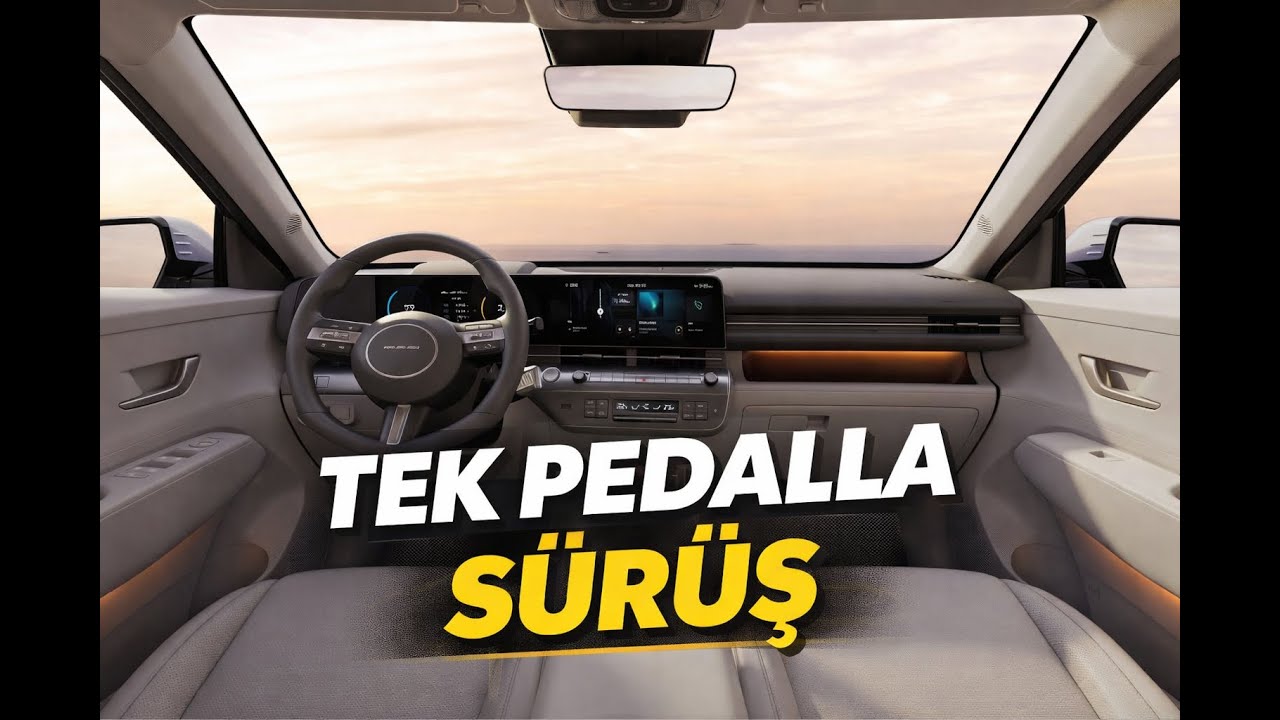 Elektrikli Araç Tek Pedalla Sürüş