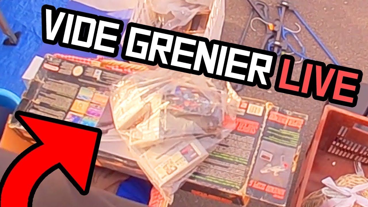 ENCORE UN LOT SUPER NINTENDO EN VIDE GRENIER LIVE !