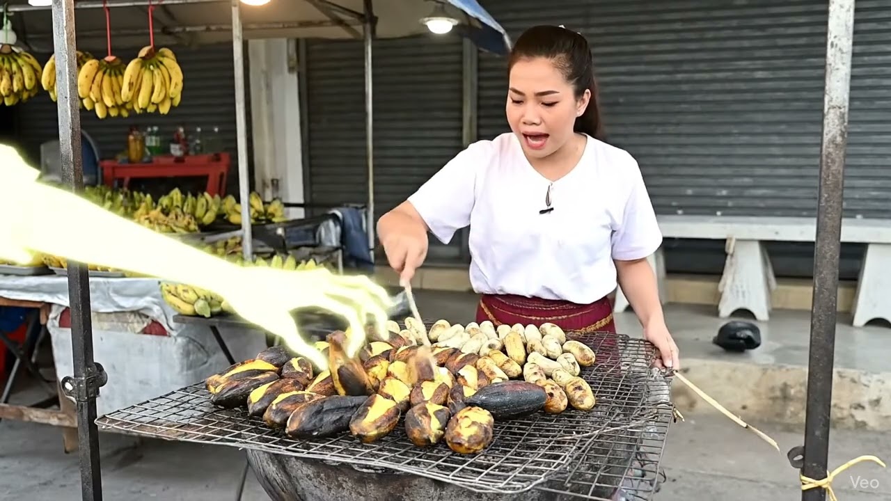 ผีหิวอยากกินกล้วยปิ้ง Hungry Ghost Wants Grilled Banana