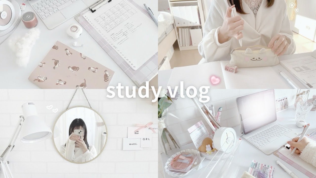 【study vlog】冬休みでも朝から夜まで勉強する高校生の一日📖/3年0学期/初めて外で勉強®
