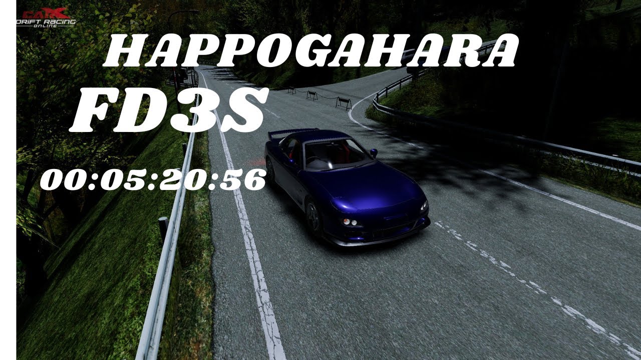 Happogahara Time Attack 00:05:20:56 RX7 FD3S HEAVY FOOT