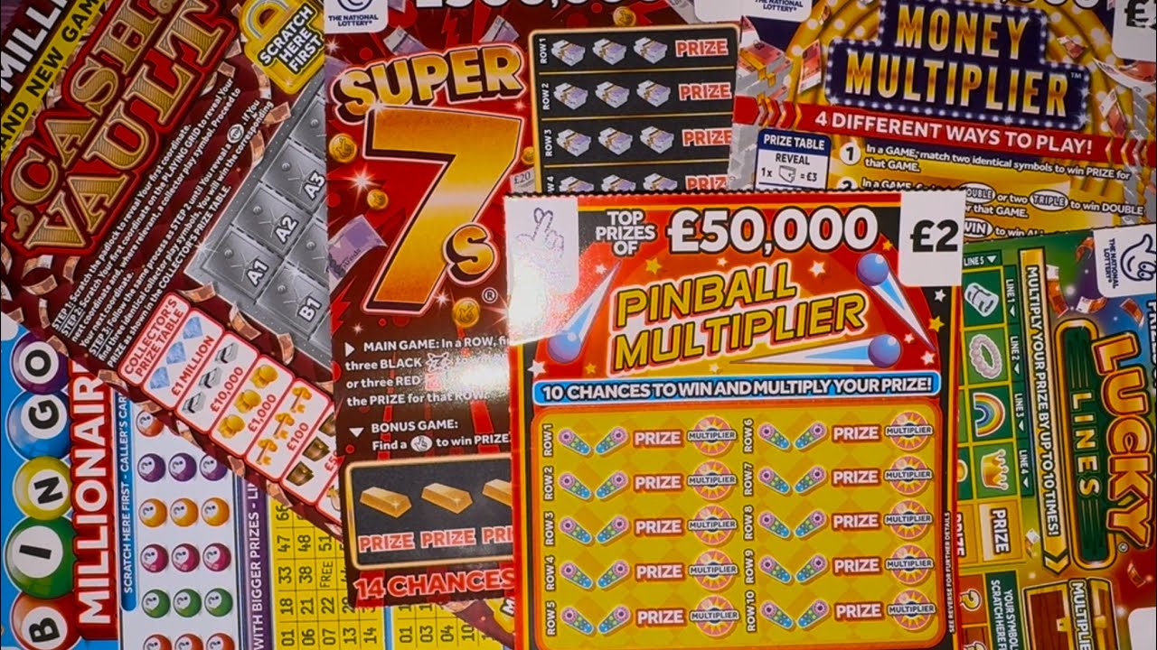 Scratchcards from The National Lottery © (444)