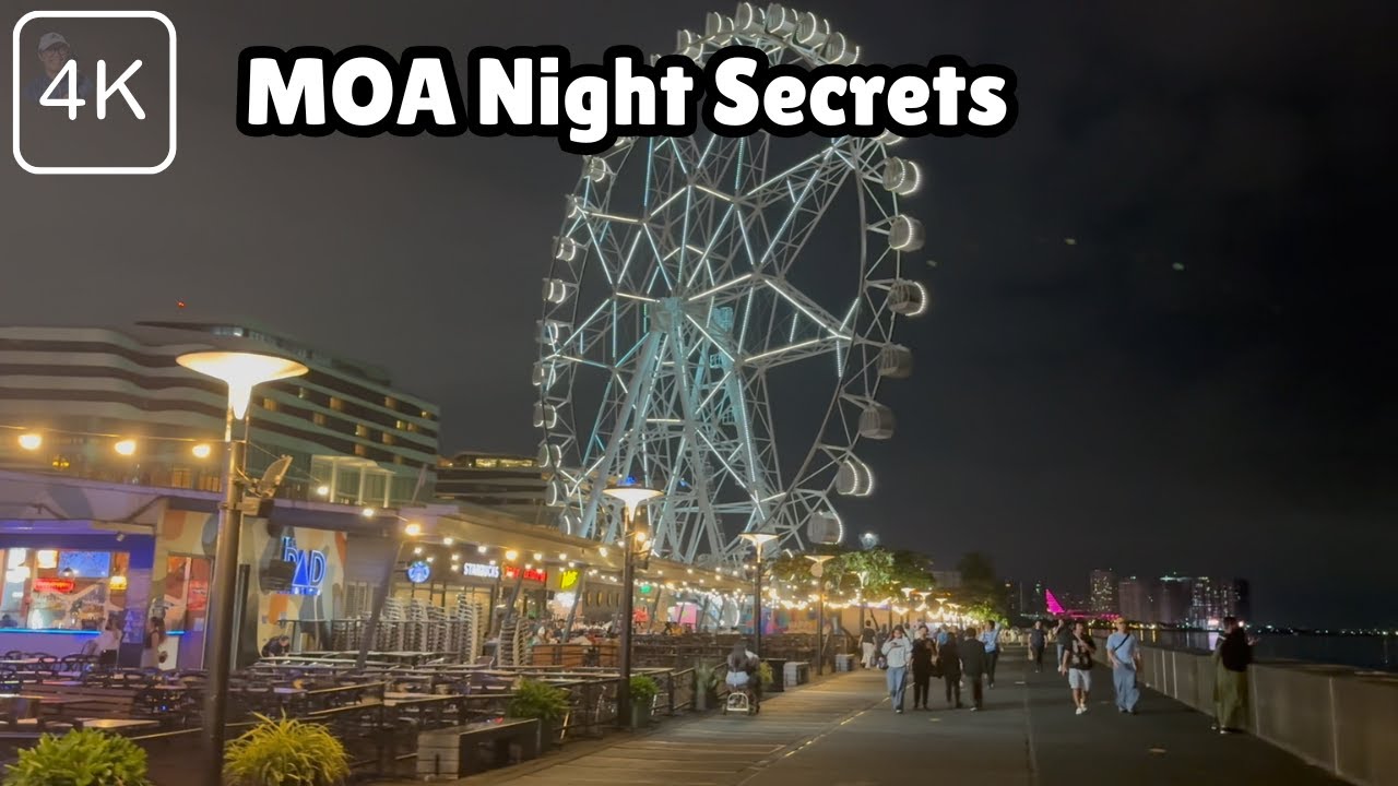 The Beauty of Mall of Asia Seaside at Night | My First Walking Tour