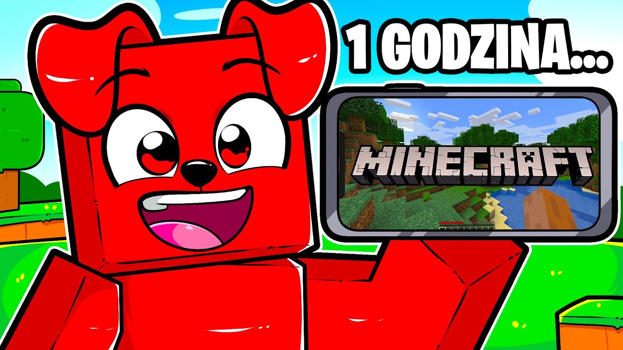 GRAM w MINECRAFT przez 1 GODZINĘ...