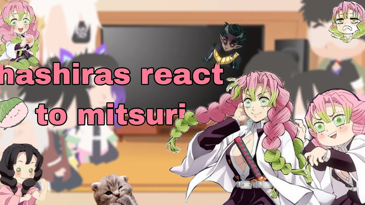 hashiras react to mitsuri||demon slayer||miku_chan||🇬🇧 🇹🇷