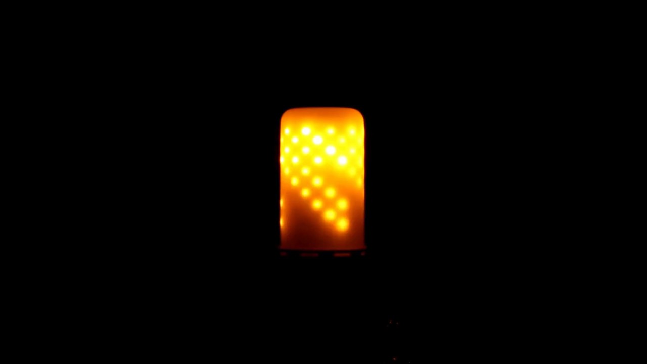 Flame Effect LED Bulb Comparison