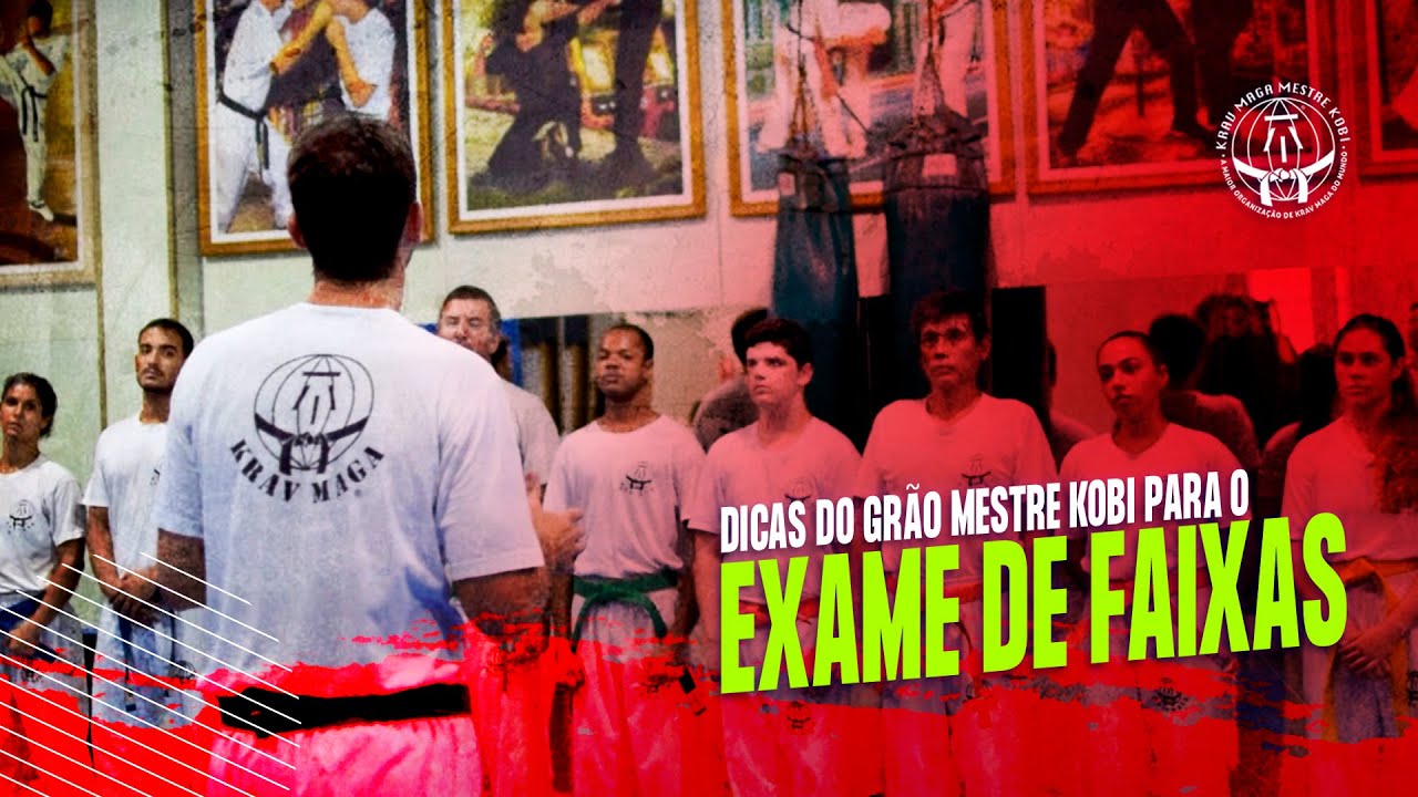 Dicas do Gr&atilde;o Mestre Kobi para o exame de faixas