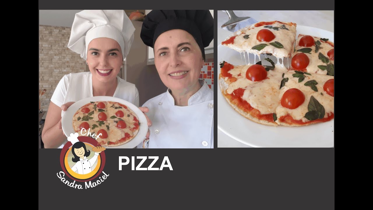 PIZZA DE FRIGIDEIRA SEM GLÚTEN E SEM LACTOSE (sem farinha de trigo, fininha e crocante)!