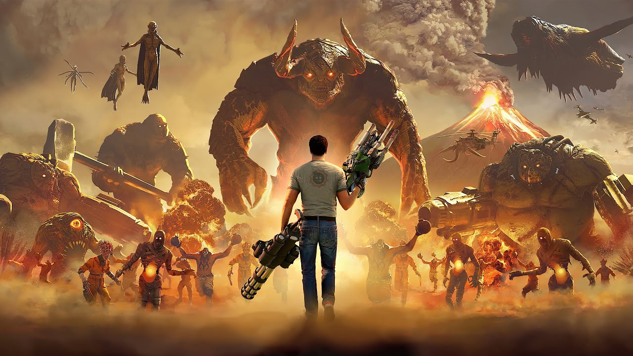 Serious Sam 4 Speedrun in 29:57 [WORLD RECORD] - Moonwalking