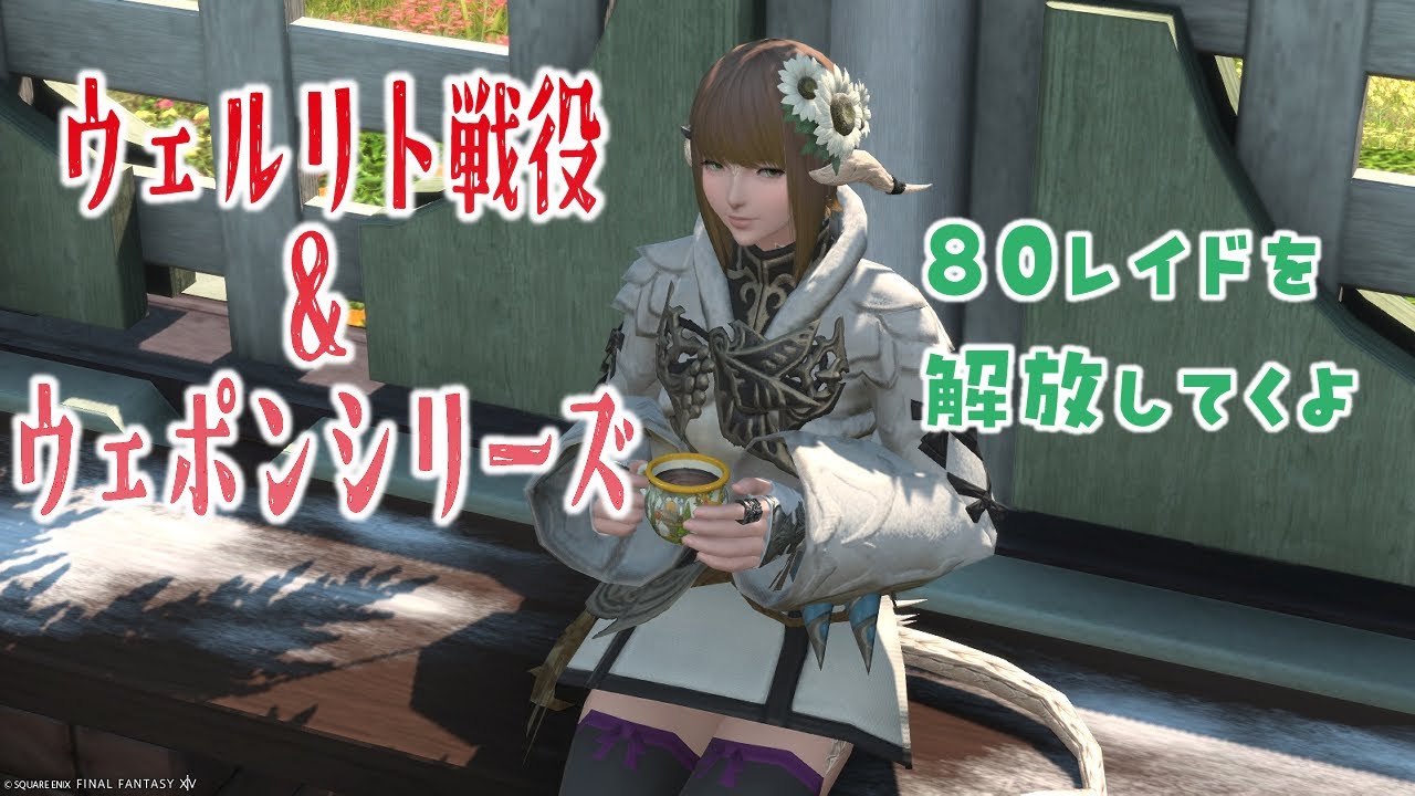 【FF14】ウェポンシリーズを始めていきたいと思います【新人Vtuber/黒衛】