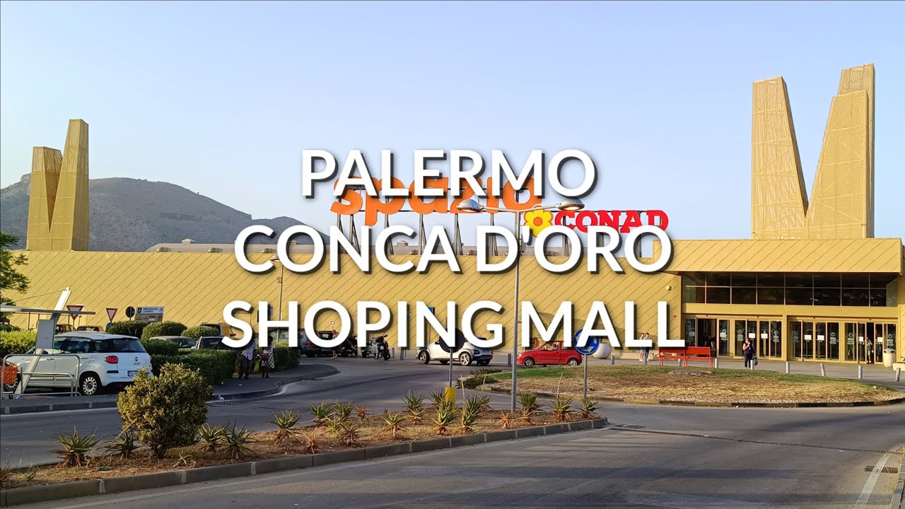 Palermo Sicily Italy Conca d'Oro Shoping Mall