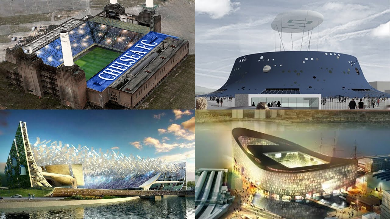 10 Football Stadiums Never Built | TFC Stadiums