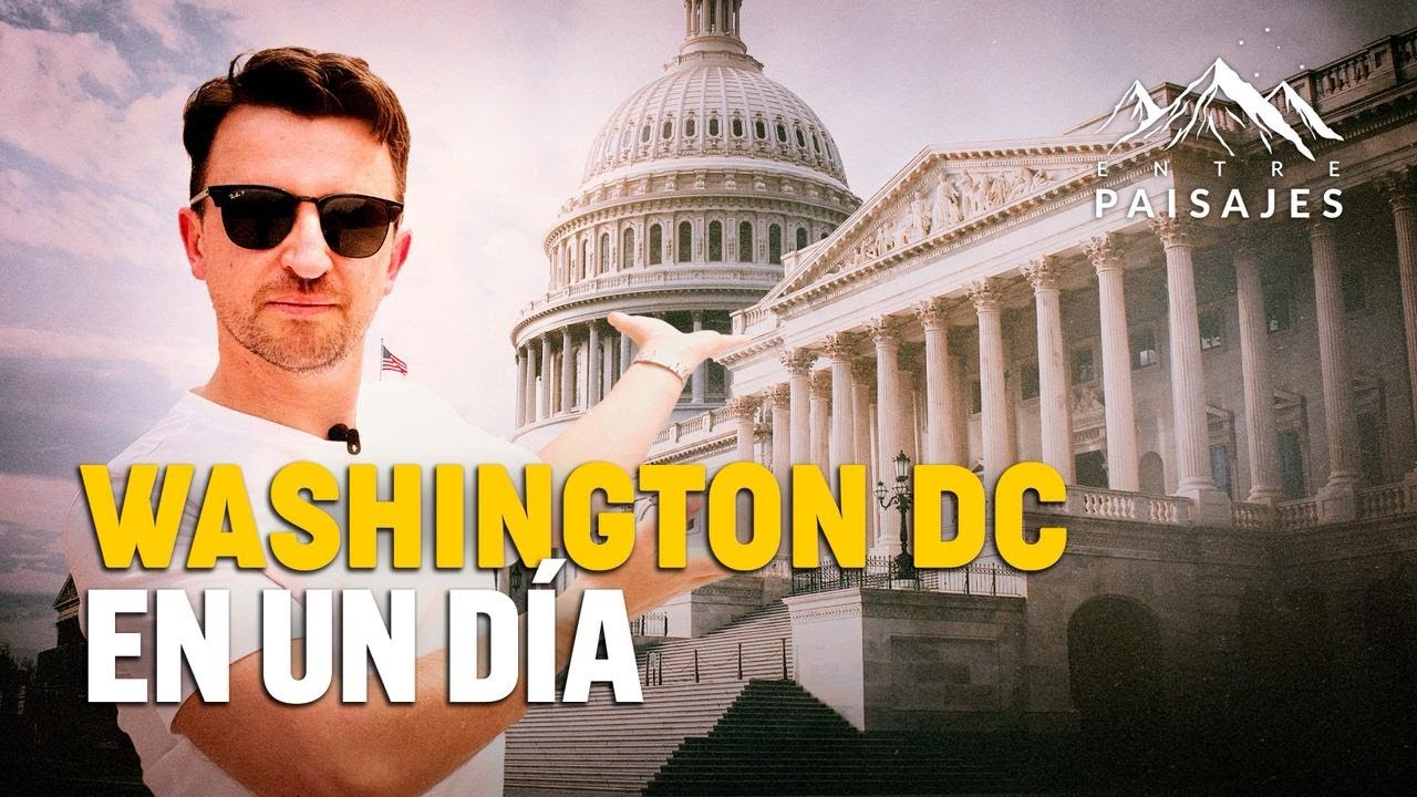 🏛️ Conoce la Capital de EE.UU:   Washington DC Capitolio, Monumentos y Casa Blanca