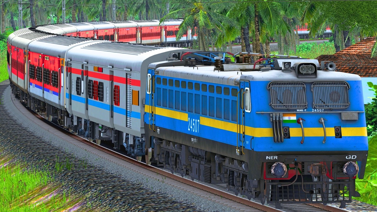 TRAINS HIGH SPEED CROSSING | BUMPY RAILROAD | Train Simulator | Railwork | NTG GAMING