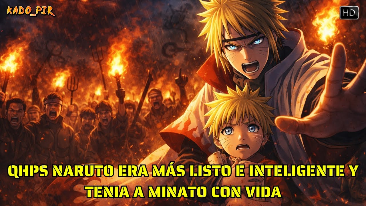 QHPS Naruto era Más Listo e Inteligente y Tenia a Minato con Vida