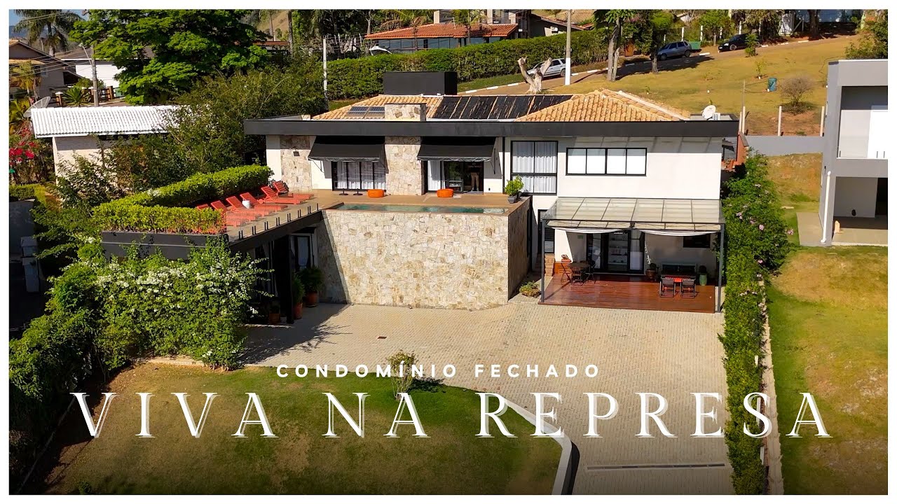 ESTA CASA É PARA APAIXONADOS EM ESPORTES NÁUTICOS R$2.490.000 COND. FECHADO EM PIRACAIA-SP