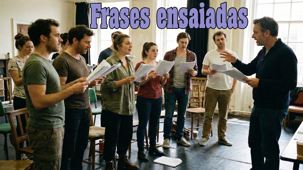 frases ensaiadas