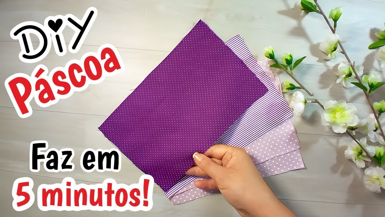 COSTURE EM 5 MINUTOS |COSTURA F&Aacute;CIL PARA P&Aacute;SCOA | SHOW DE ARTESANATO