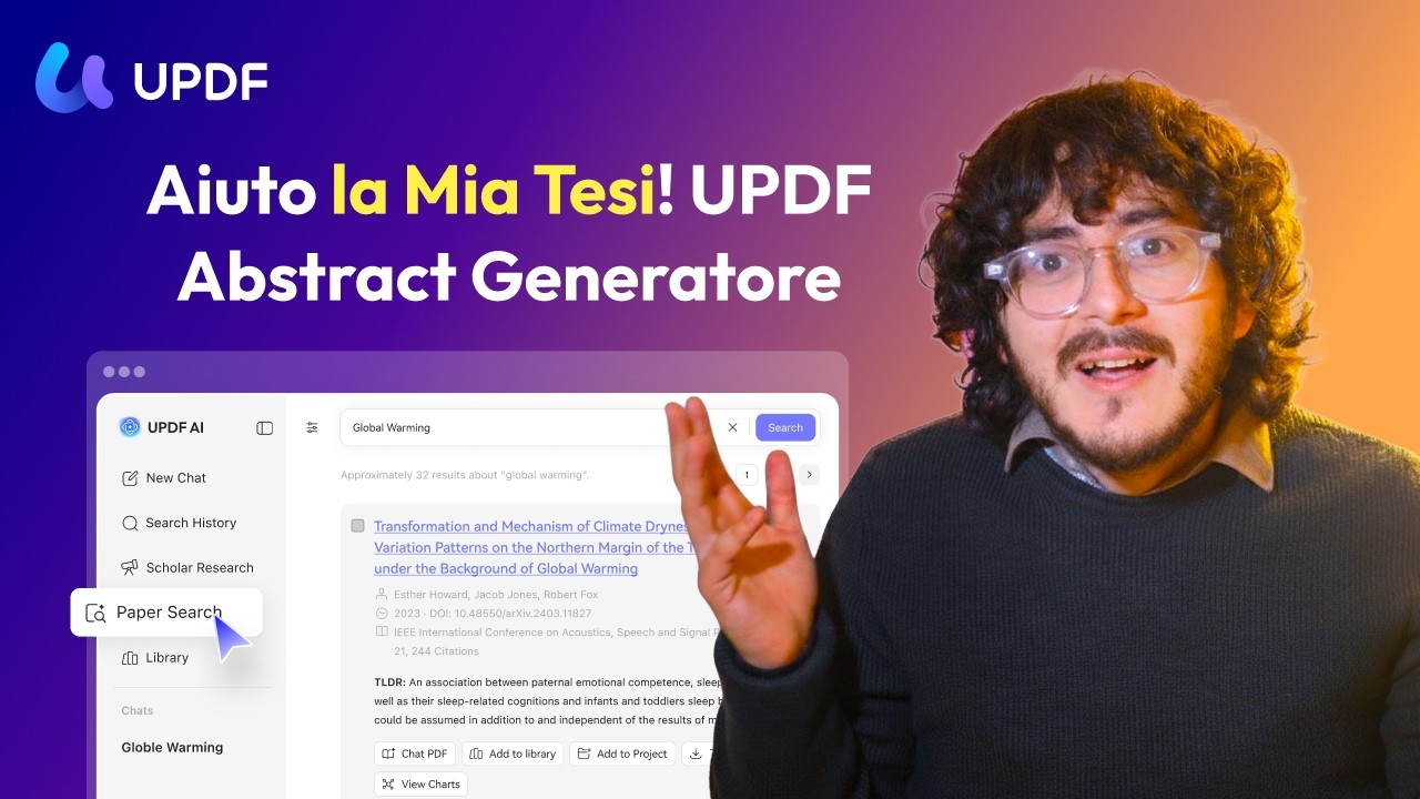 📝 Come Creare Abstract Perfetti con Updf | Tutorial Completo su Mobile, Browser e Desktop