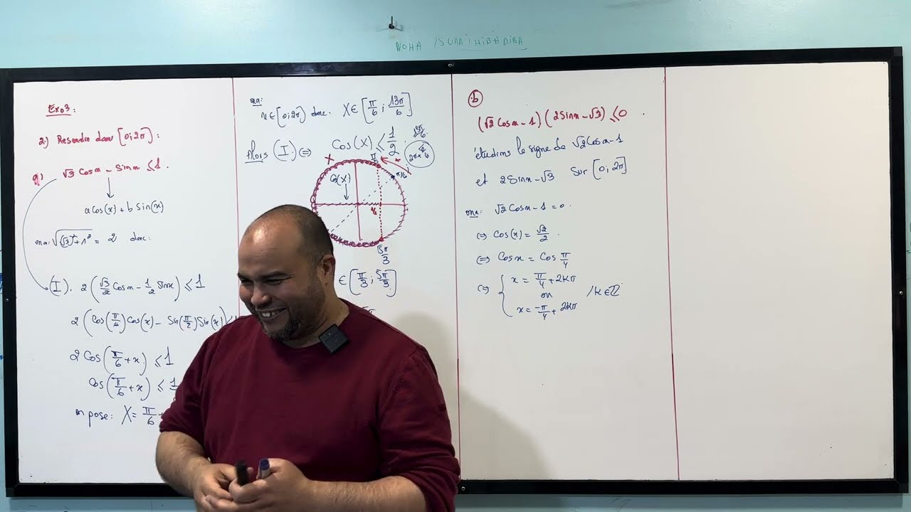 [1BAC SM ] [Calcul Trigonométrique ] [ Série d’Exercices corrigée - partie 02]
