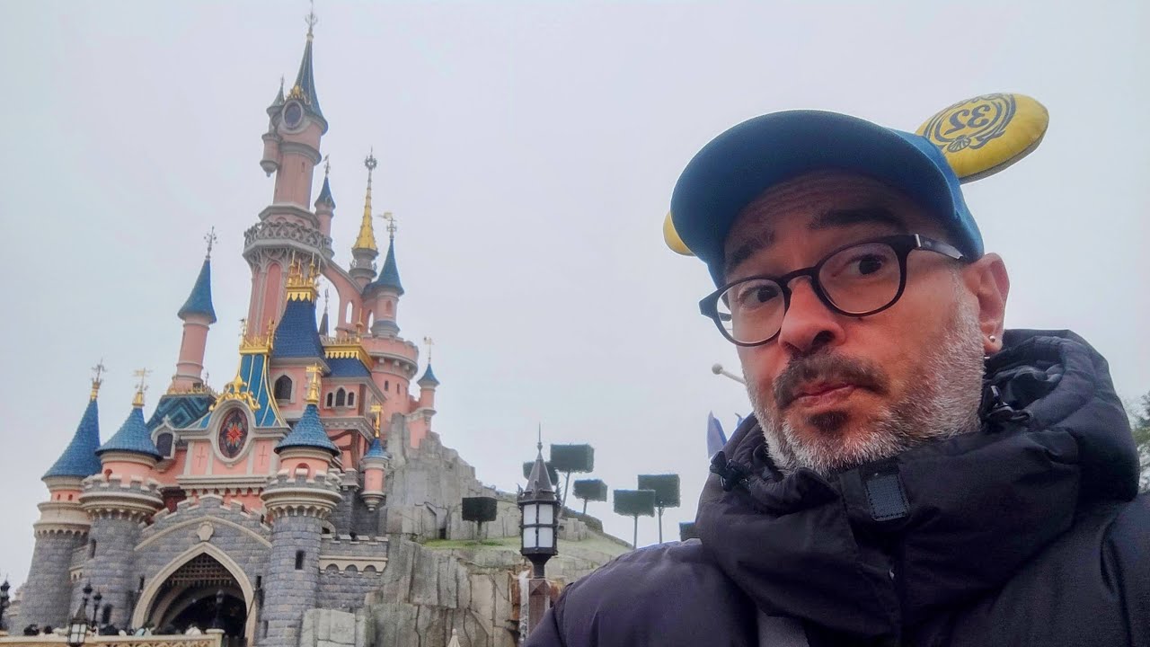GYMKANA EN DISNEYLAND PARIS - vLog Sube Que Te Llevo Enero 2025 - Día 3