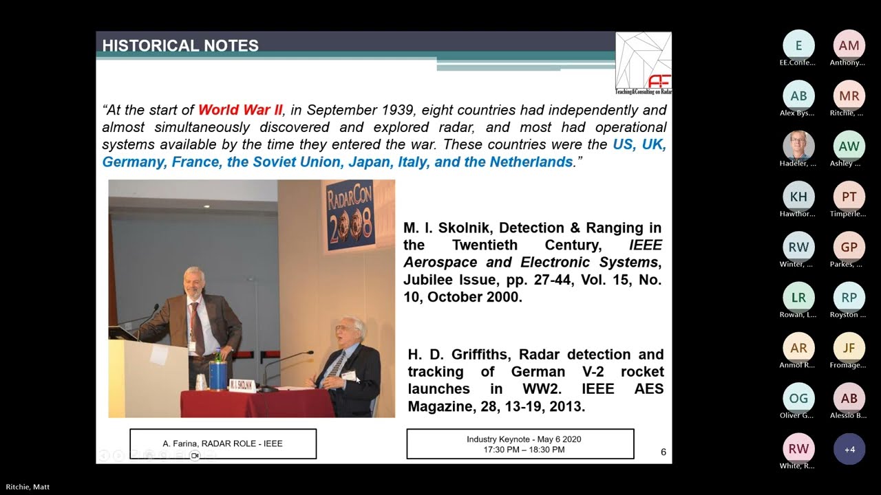 Prof. Alfonso Farina 