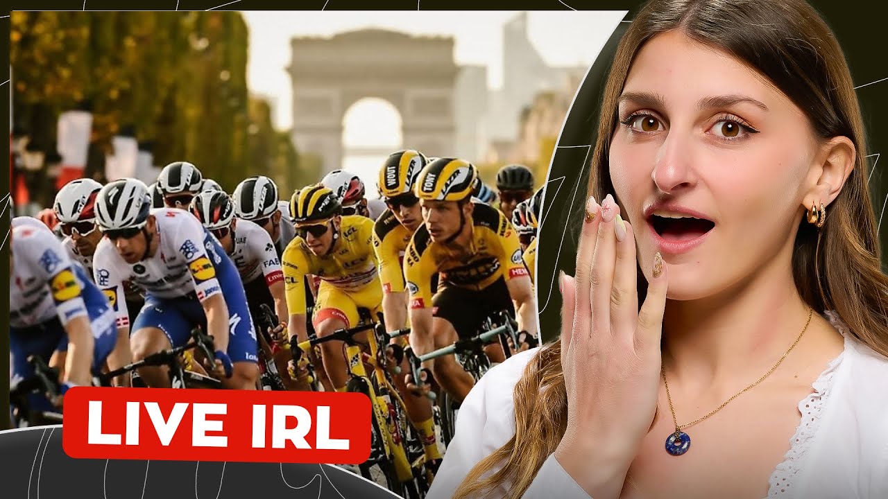 IRL a CAEN pour le TOUR DE FRANCE  !!! 🚴