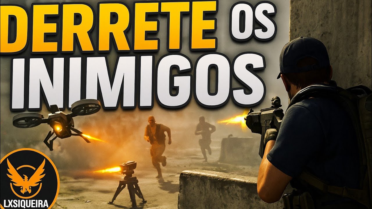 BUILD DE APARELHO QUE DERRETE TUDO! 🔥 Drone + Torreta INSANA no The Division 2