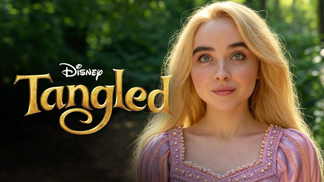 Tangled: Live Action (2026) | Teaser Trailer (Sabrina Carpenter Disney Remake Concept)