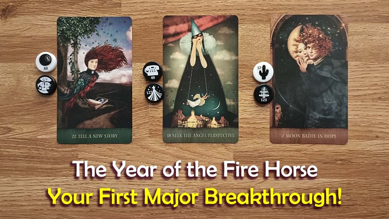 The Year of The Fire Horse🔥🐎🔥Your First Major Breakthrough! Pick A Card Tarot Readings