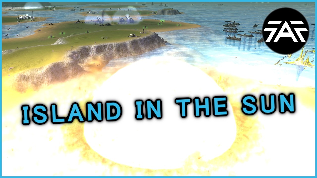 Island In The Sun : Supreme Commander Forged Alliance Forever #165 : Custom 6v6