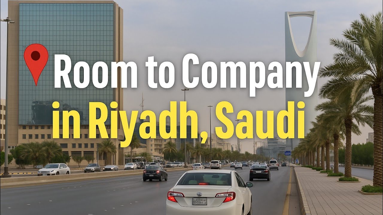 My Morning Route to Work | Life in Saudi