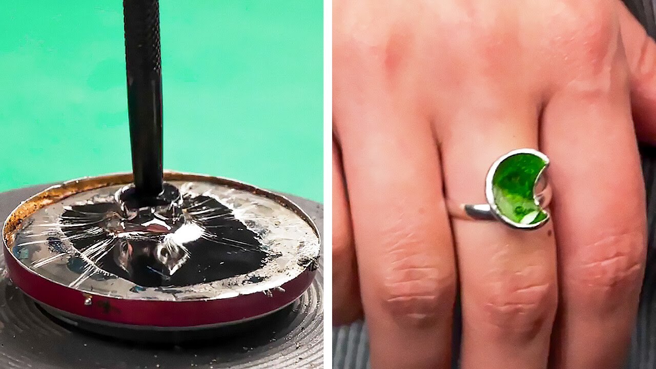 Transformamos Metal Derretido em Joias 💍