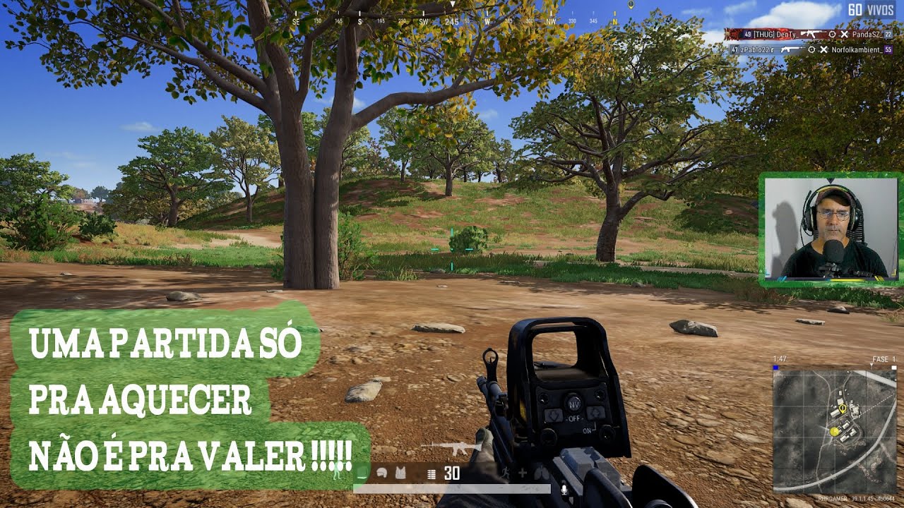 live é só treinamento!!!
