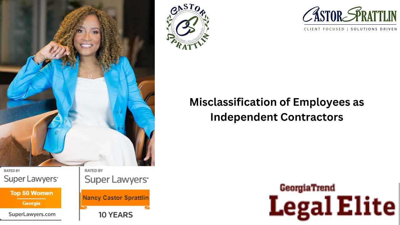 Nancy Sprattlin: Misclassification of Employees as Independent Contractors
