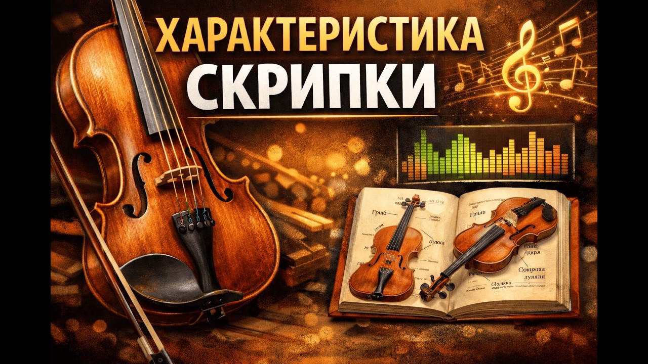 Характеристика скрипки